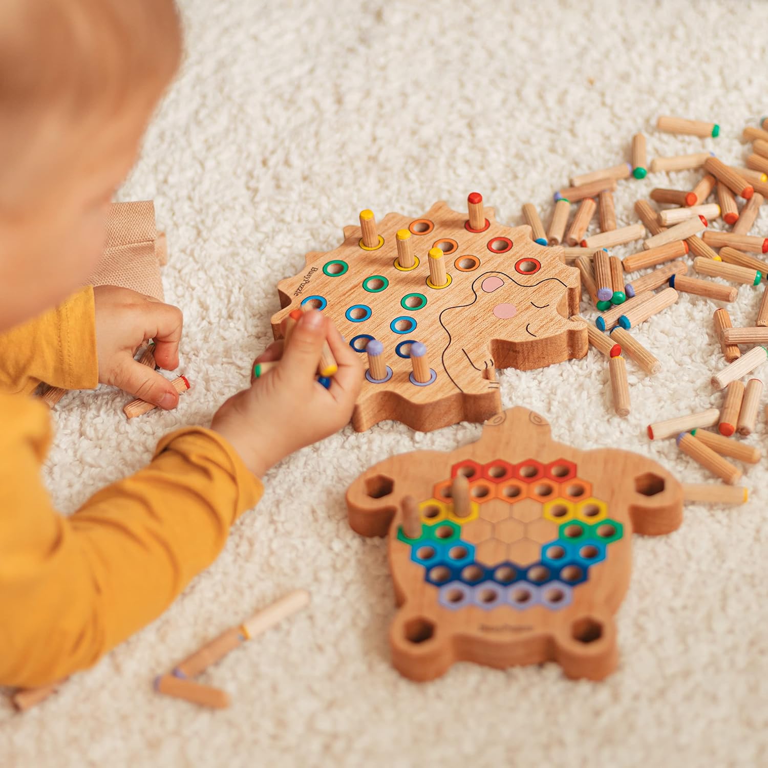 Hedgehog Montessori Sorter Toy for Kids
