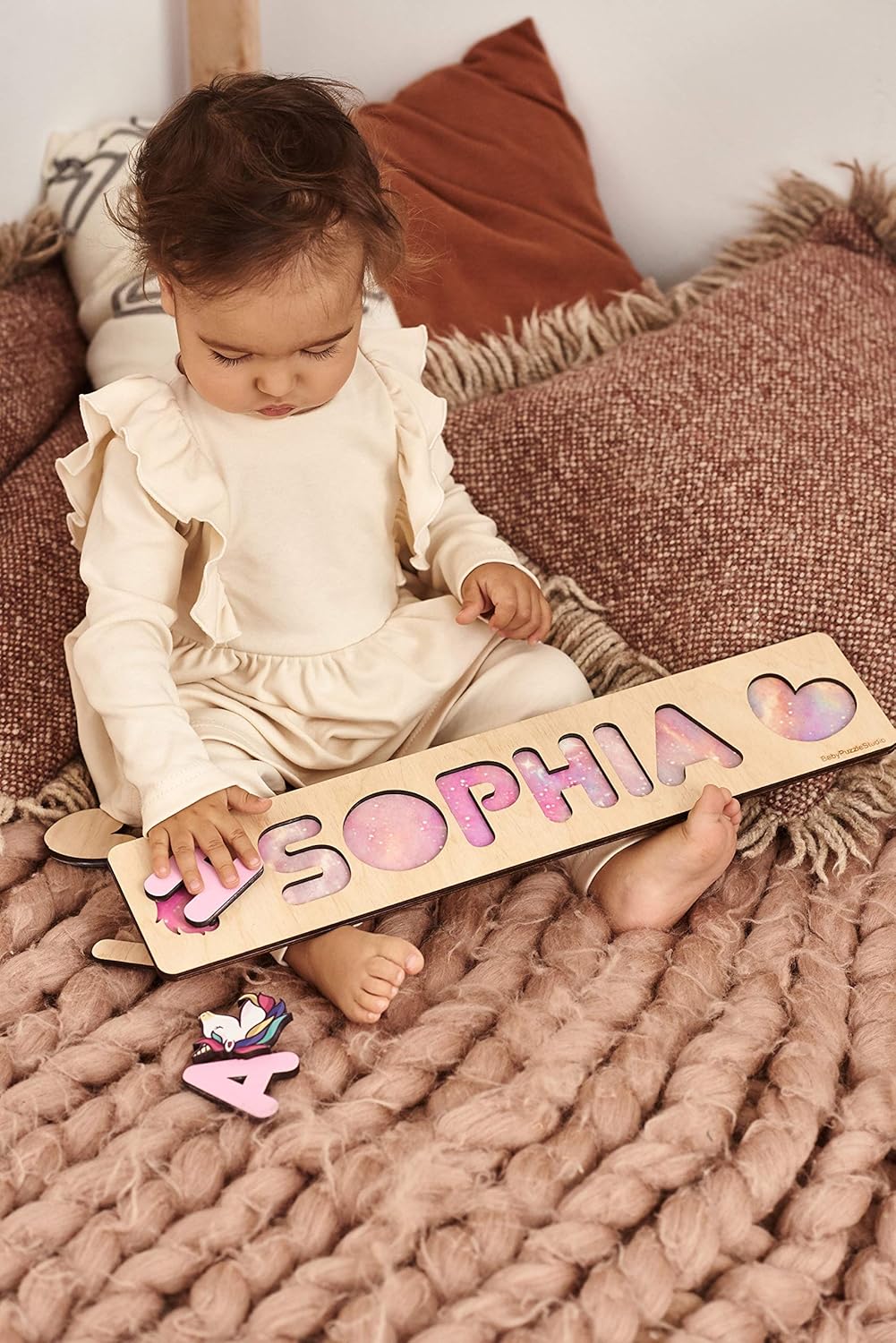 Personalized Baby Name Puzzle for Toddlers