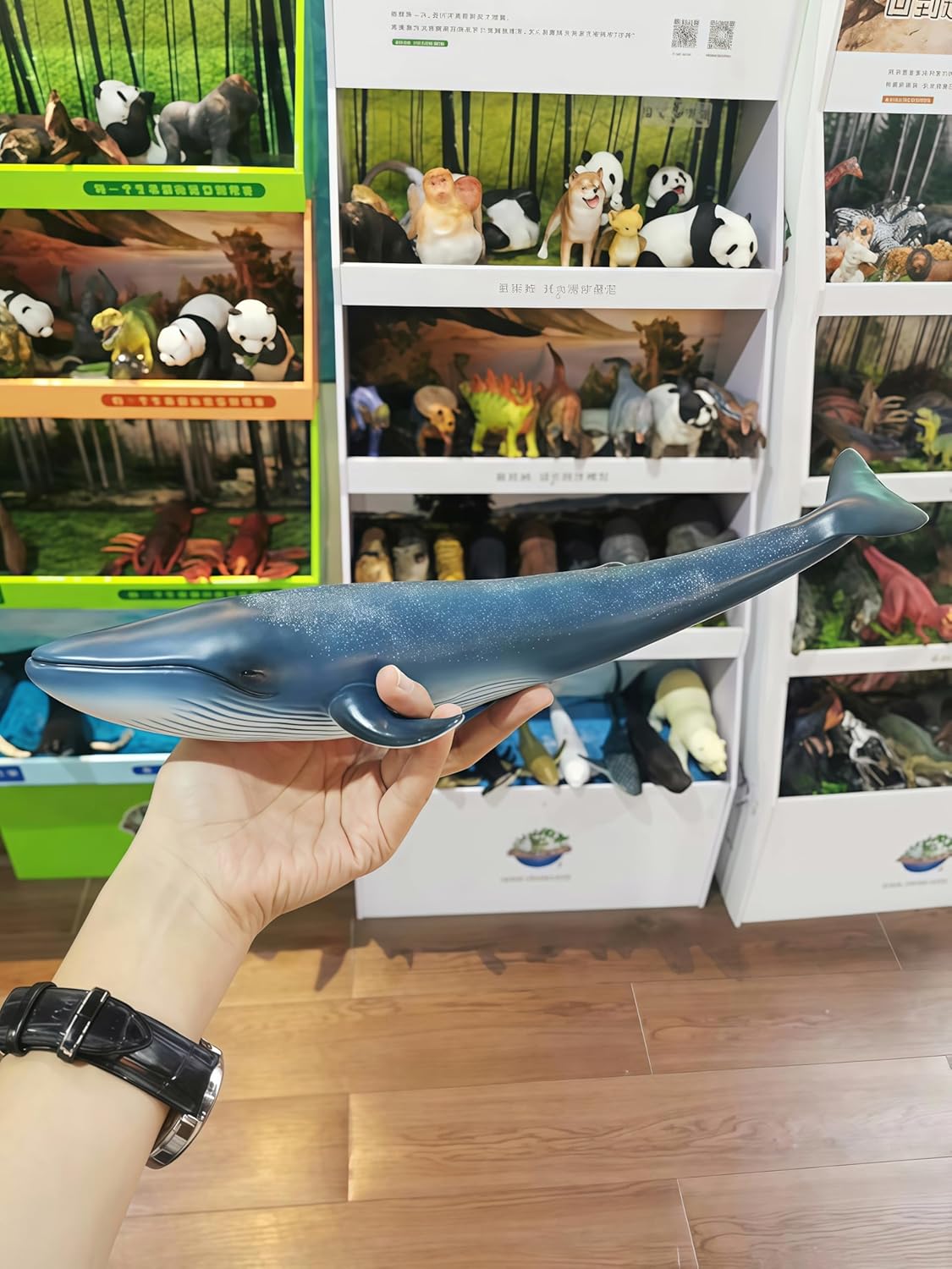 GeminiGenius Blue Whale Action Figure for Kids 1