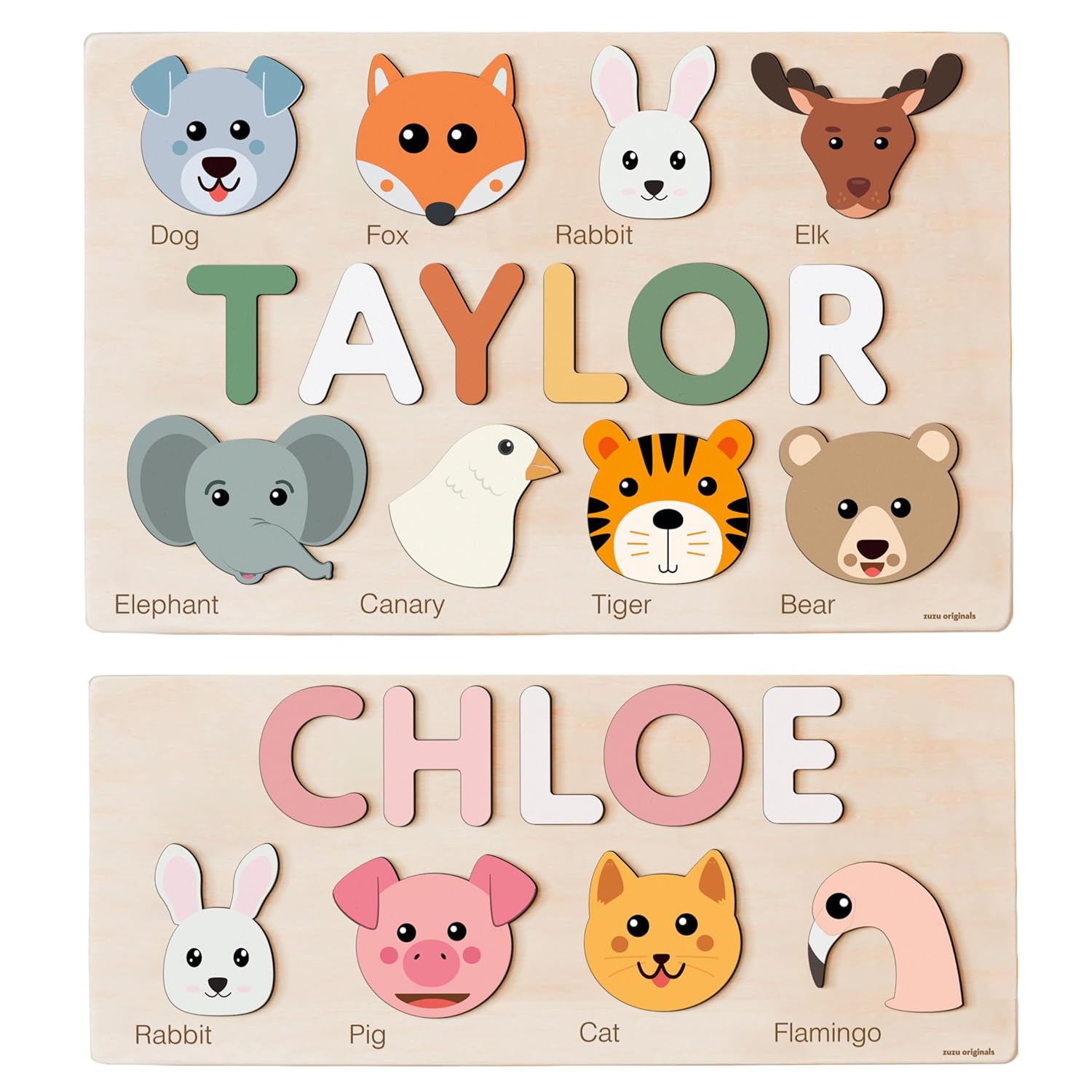 Zuzu Puzzle Customized Name Toy for Toddlers