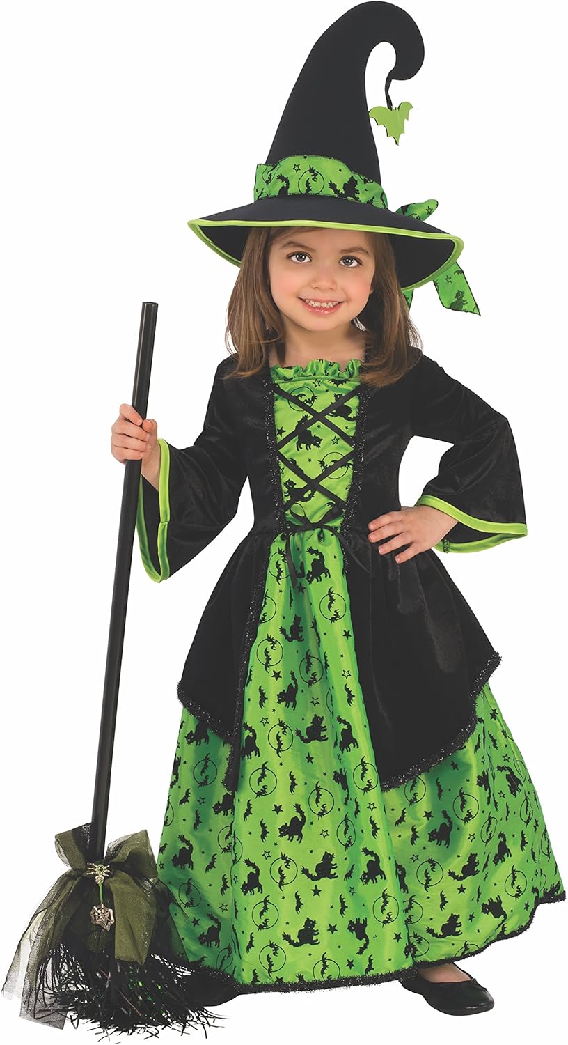 Rubies Witch Child Costume Green X-Small