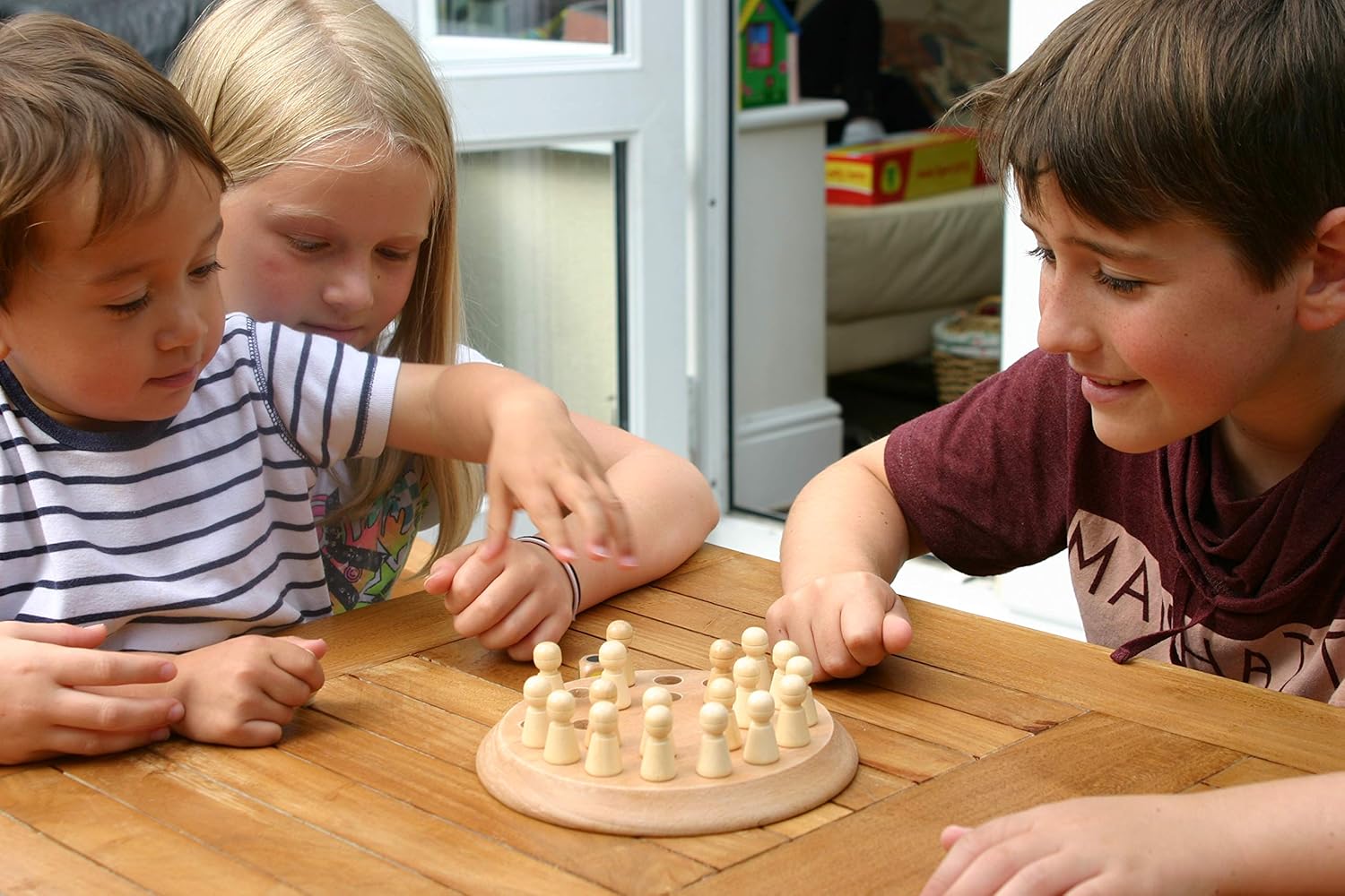 Wooden Memory Toy for Kids Adults - 3 Years Old