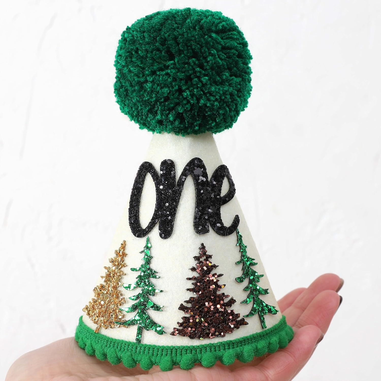 Happy Camper Woodland 1st Birthday Hat for Boys 1