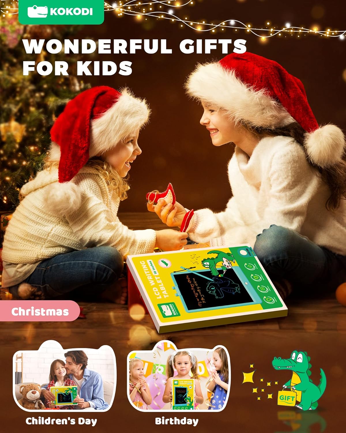 KOKODI 10 Inch LCD Doodle Board for Kids 1