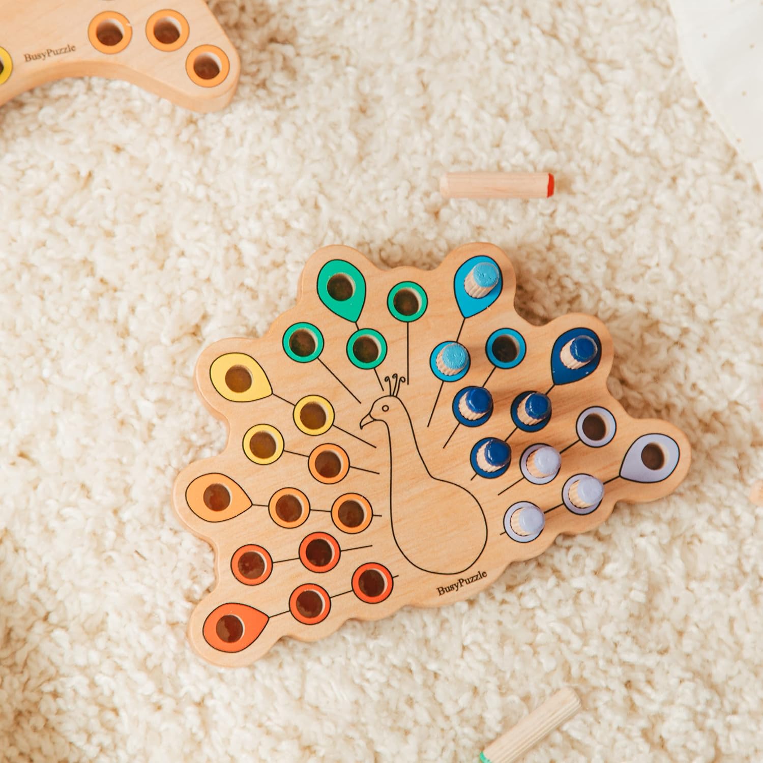 Hedgehog Montessori Sorter Toy for Kids