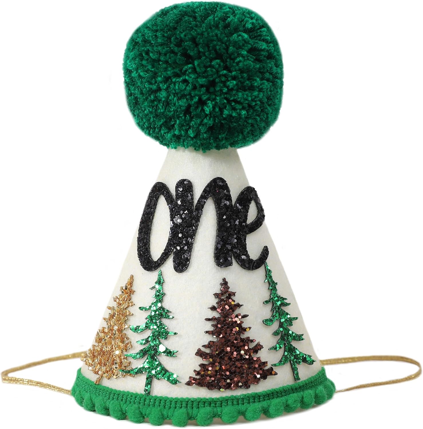 Happy Camper Woodland 1st Birthday Hat for Boys 1