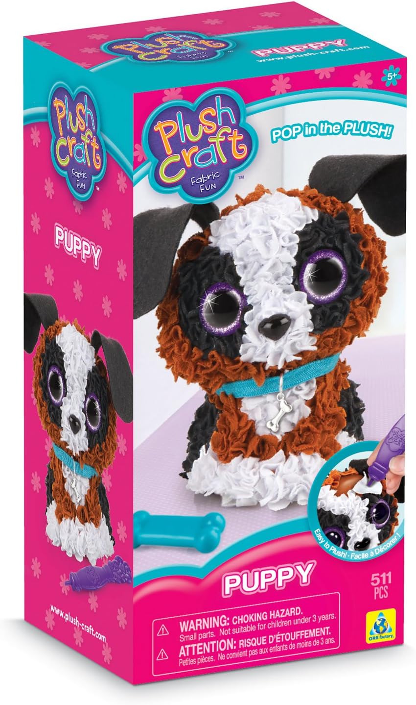 ALEX Toys ORB PlushCraft Puppy 3D Kit 1