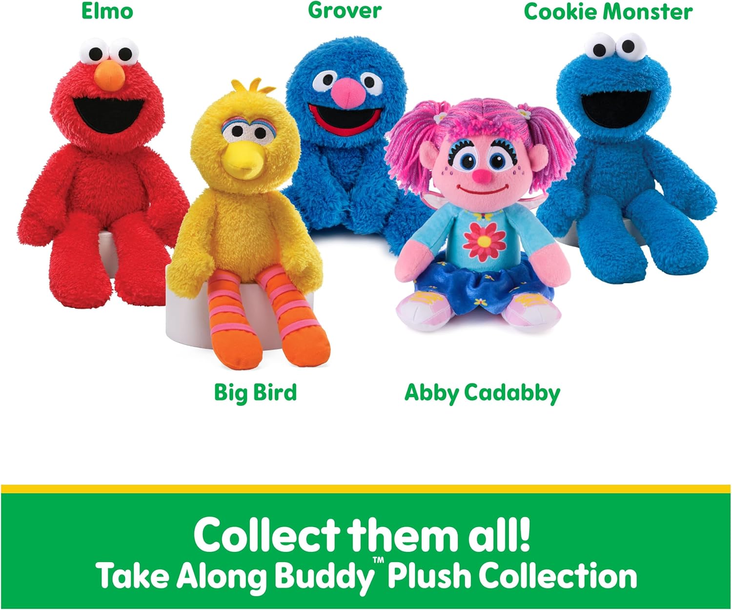 GUND Sesame Street Elmo Take Along Buddy Plush 13 Inch