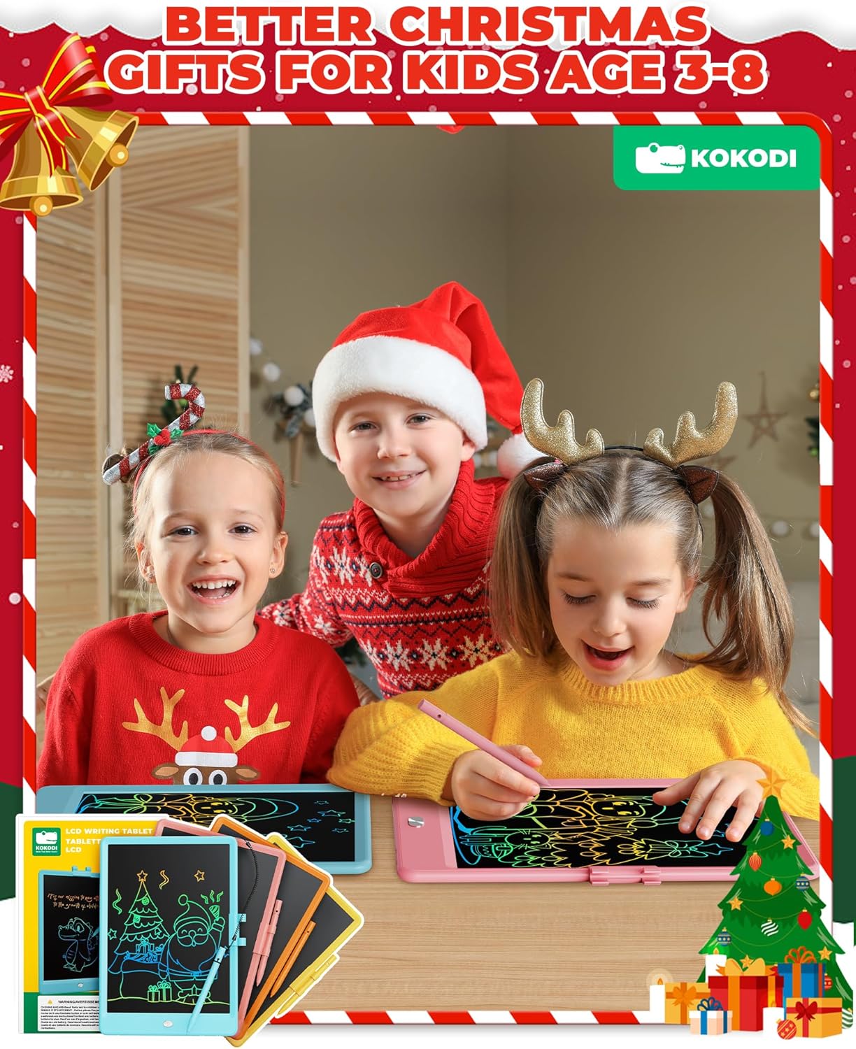 KOKODI 10 Inch LCD Doodle Board for Kids 1