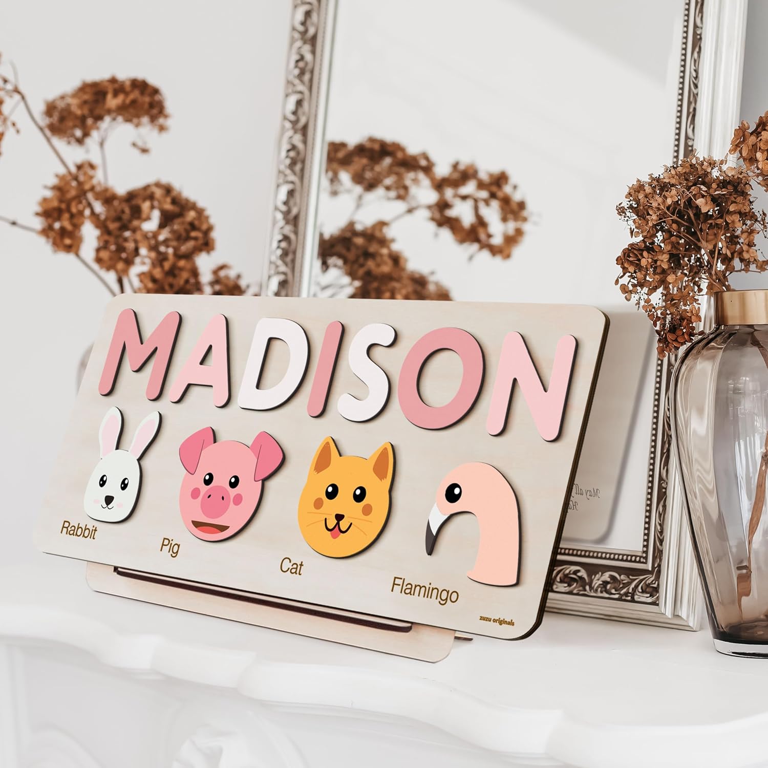 Zuzu Puzzle Customized Name Toy for Toddlers