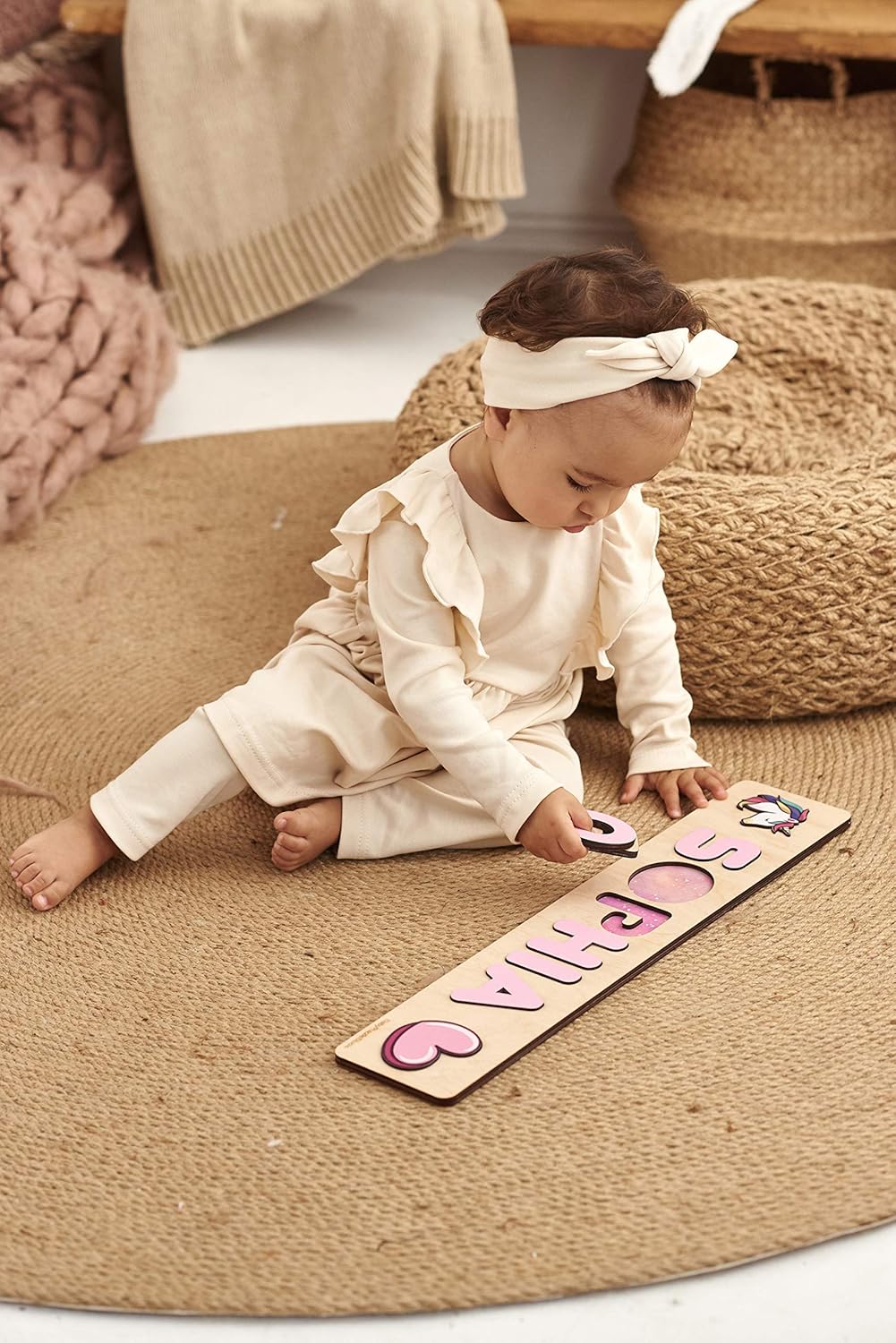 Personalized Baby Name Puzzle for Toddlers