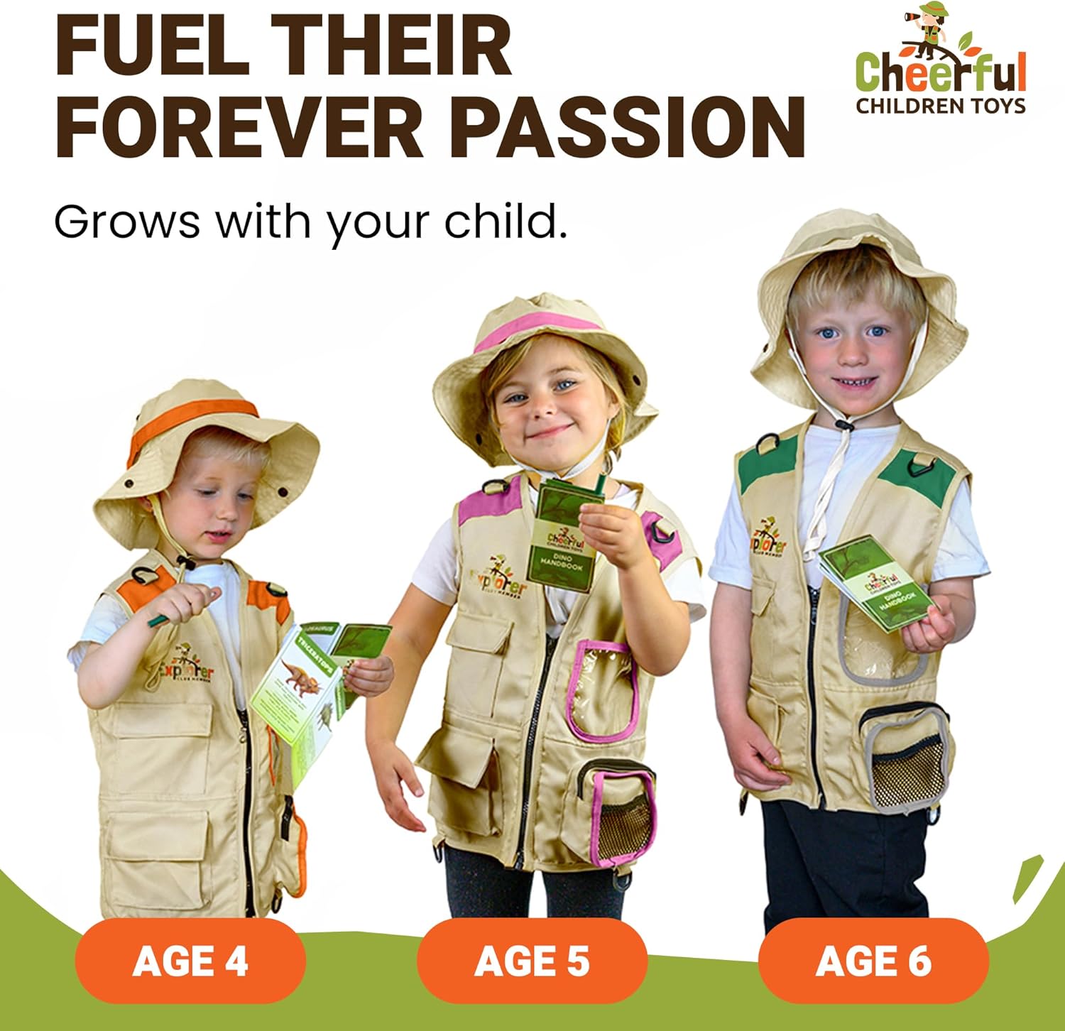 Premium Kids Explorer Kit for 3-7 Year Olds
