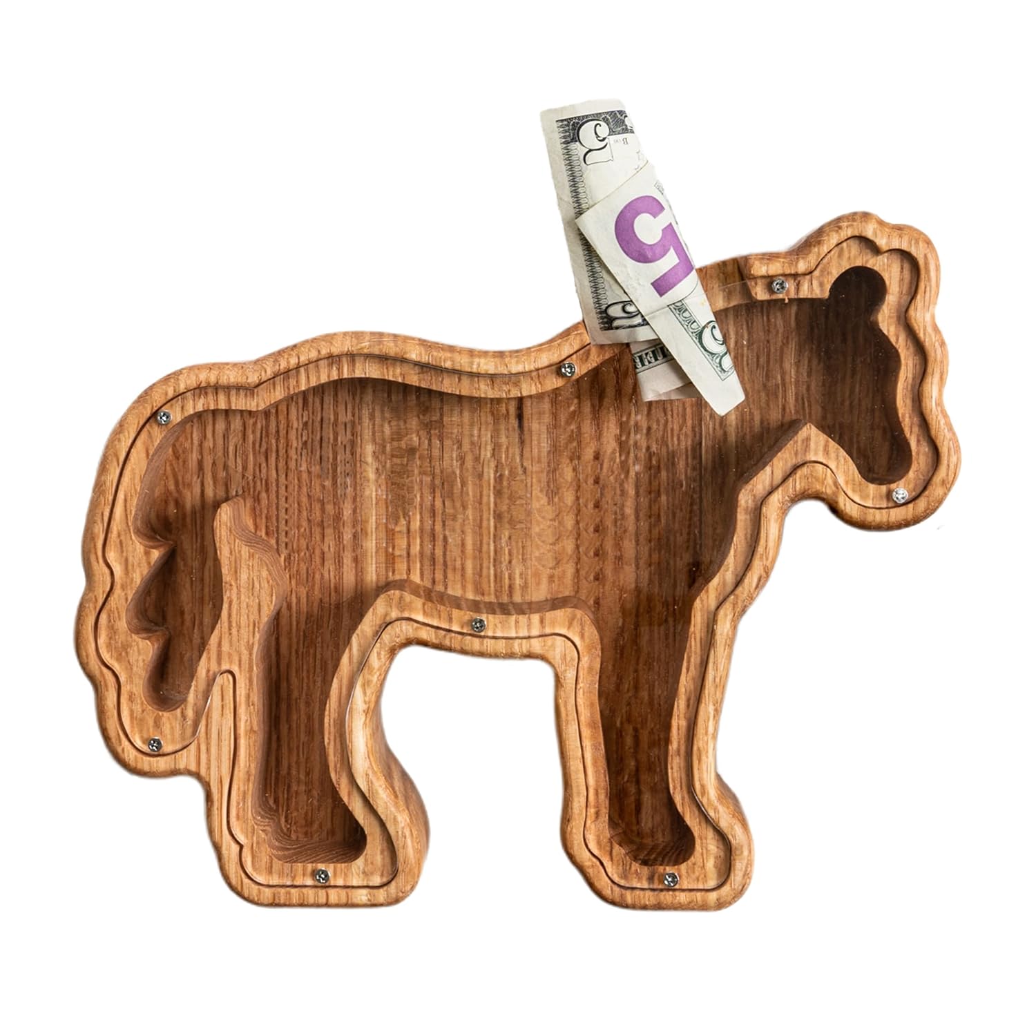 Drapela Works Horse Piggy Bank USA Made Personalized