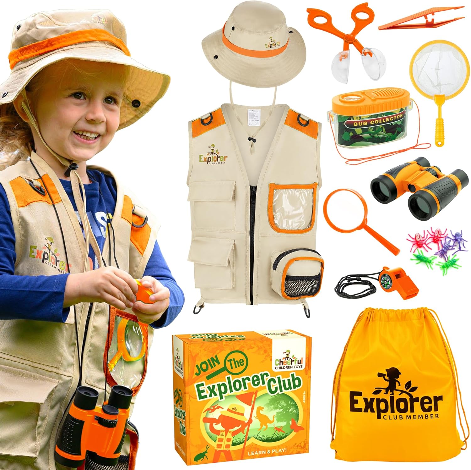 Premium Kids Explorer Kit for 3-7 Year Olds