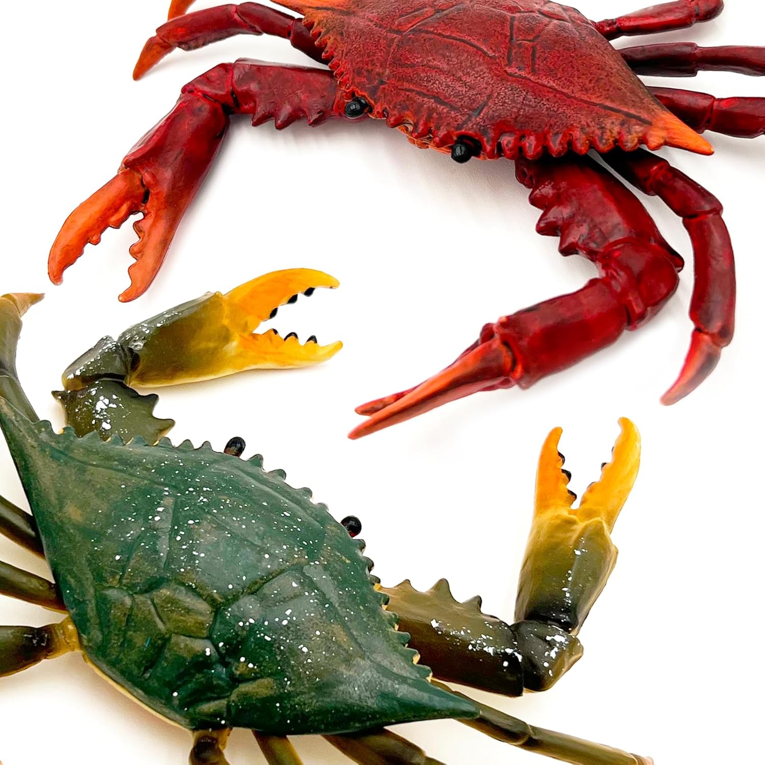 GeminiGenius Crabs Animal Figures for Kids