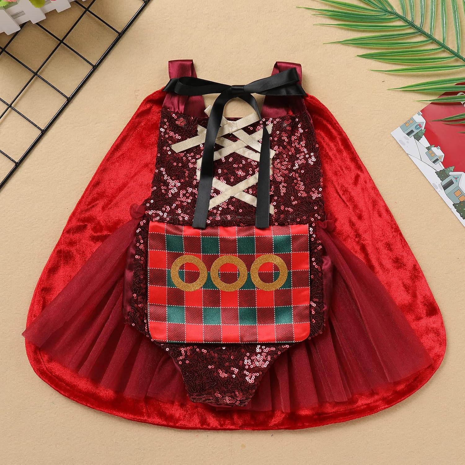IMEKIS Halloween Witch Costume for Girls with Cape