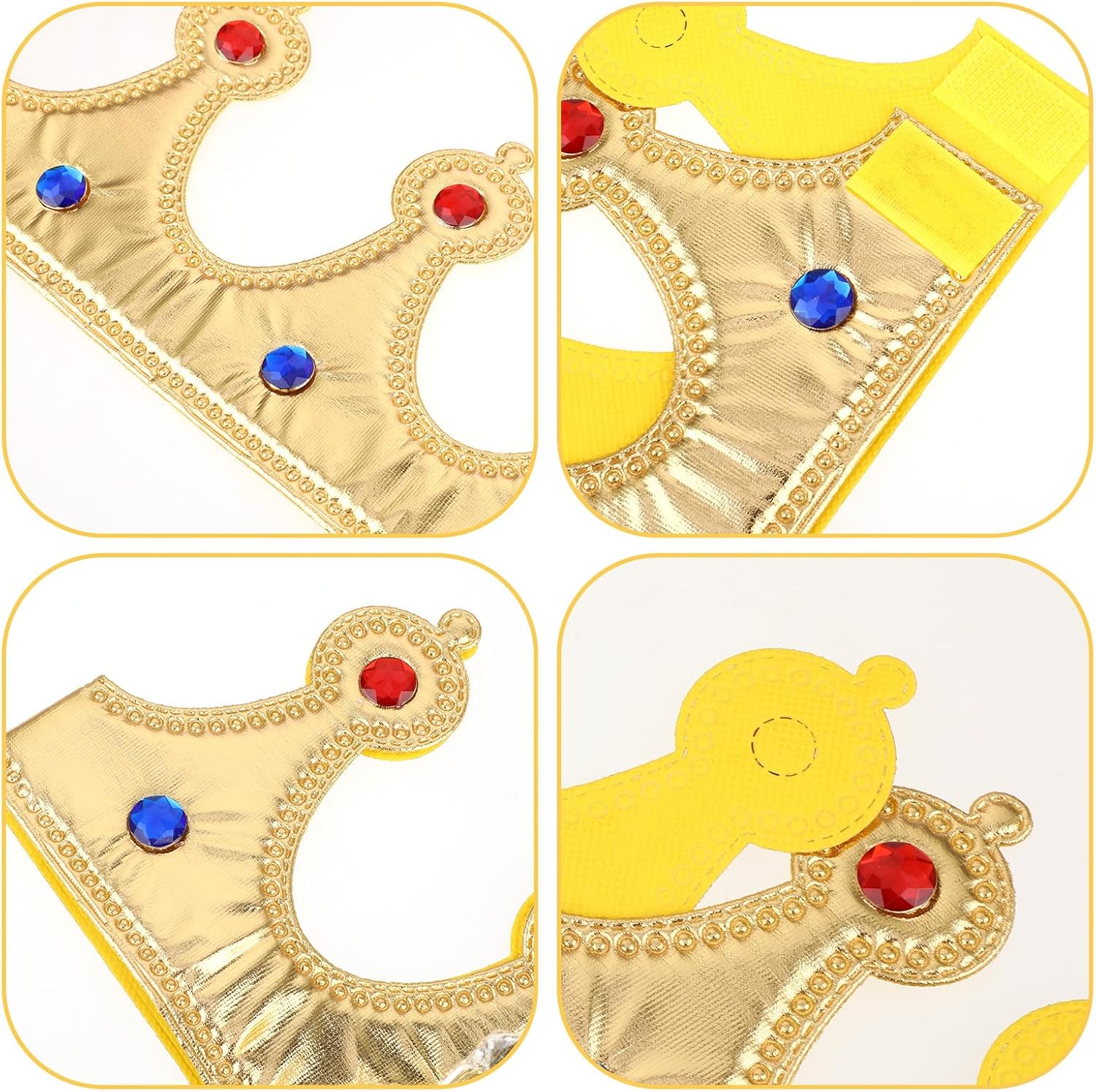 Prince Golden King Crown Birthday Party Hat 1
