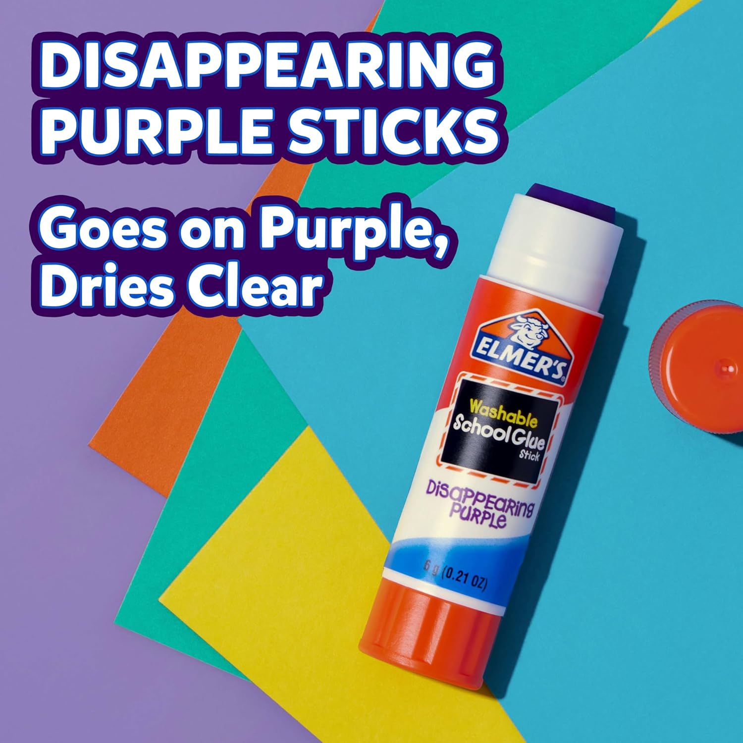 Elmers Color n Glitz Glue Sticks 12 Pack