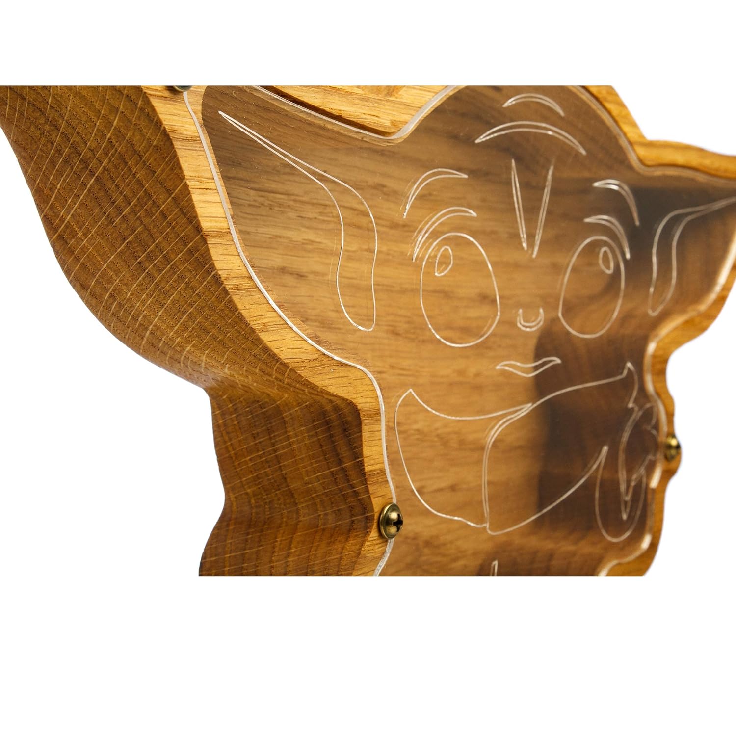 Wood Piggy Bank Alien Montessori Kids Money Box