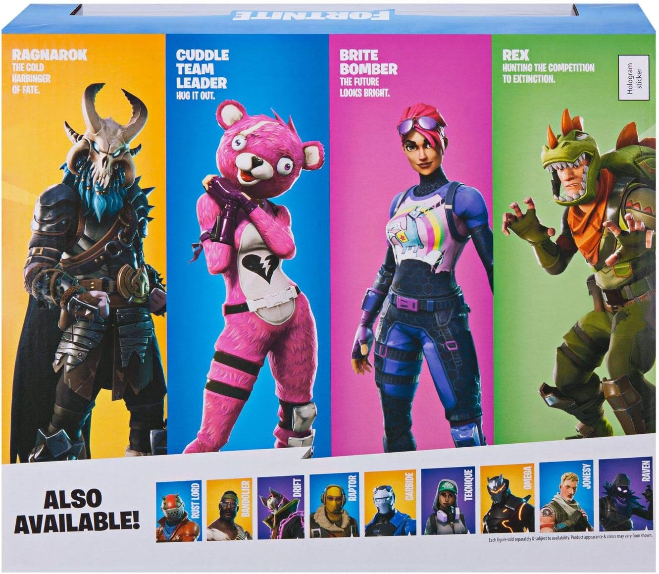 Fortnite Squad Mode 4 Figure Pack