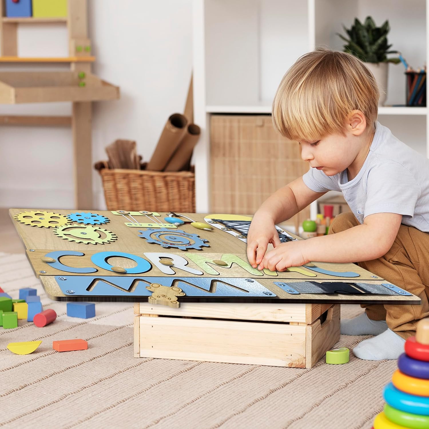 Customized Name Puzzle for Toddlers and Babies