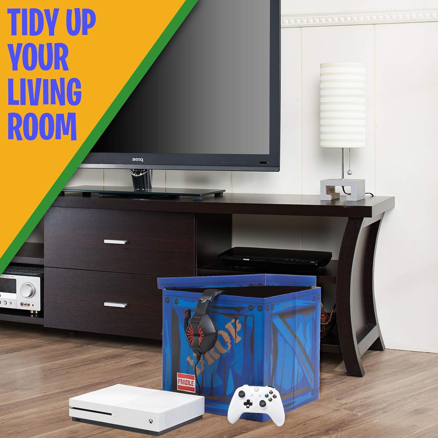 CampLiner Large Loot Drop Box - Gamer Decor Gift