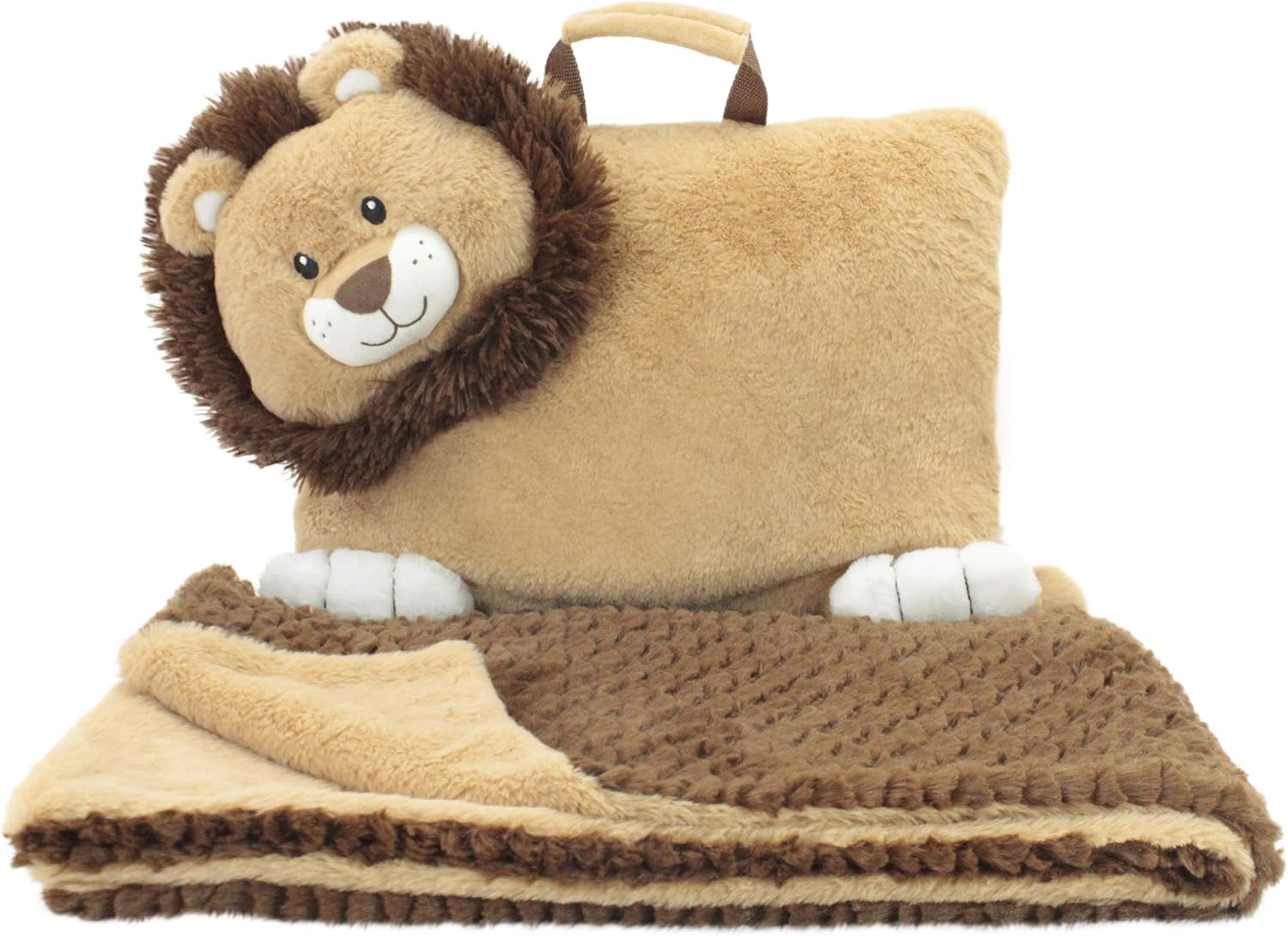Animal Adventure Cuddle Bud with Blanket and Handle 1