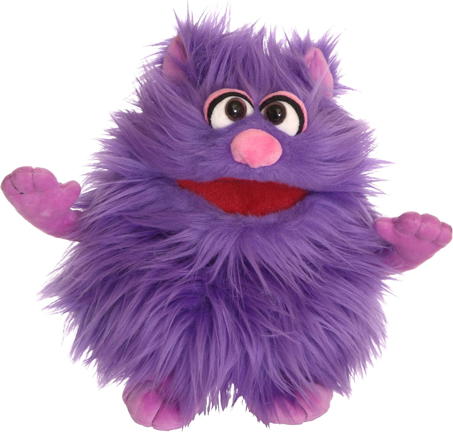 Nature Bound Living Puppets Purple Monster 12-Inch Hand Puppet