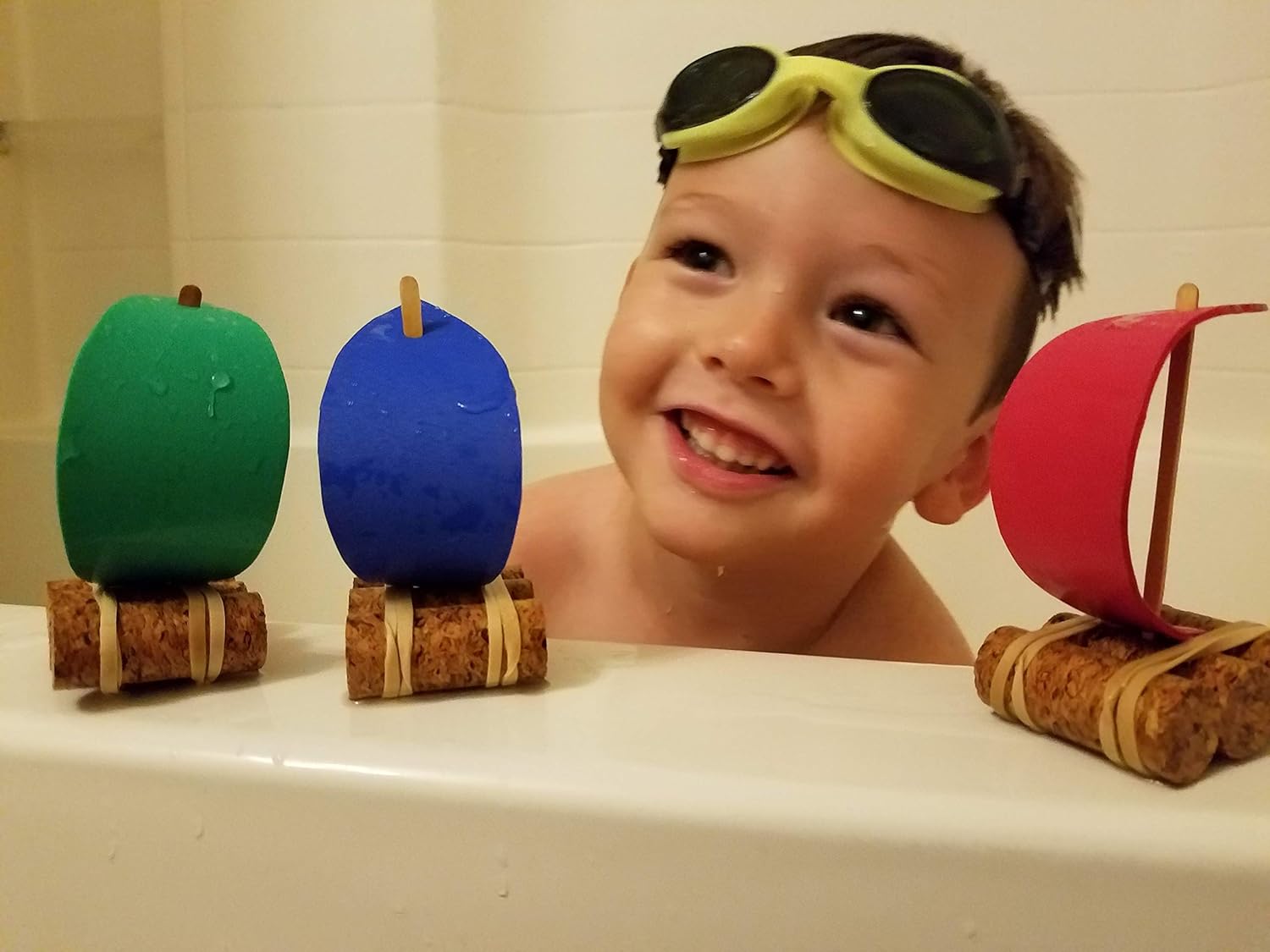 Ink Trinket Kids DIY Cork Boat Craft Kit