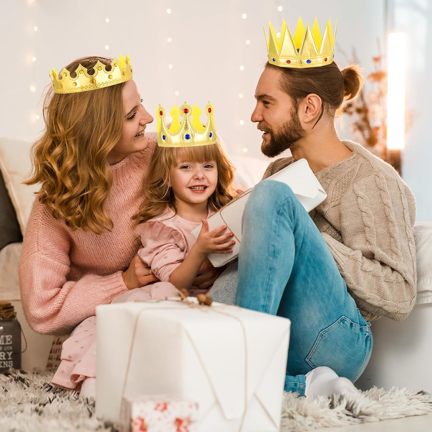 Royal Birthday Crown Set for Kids and Family