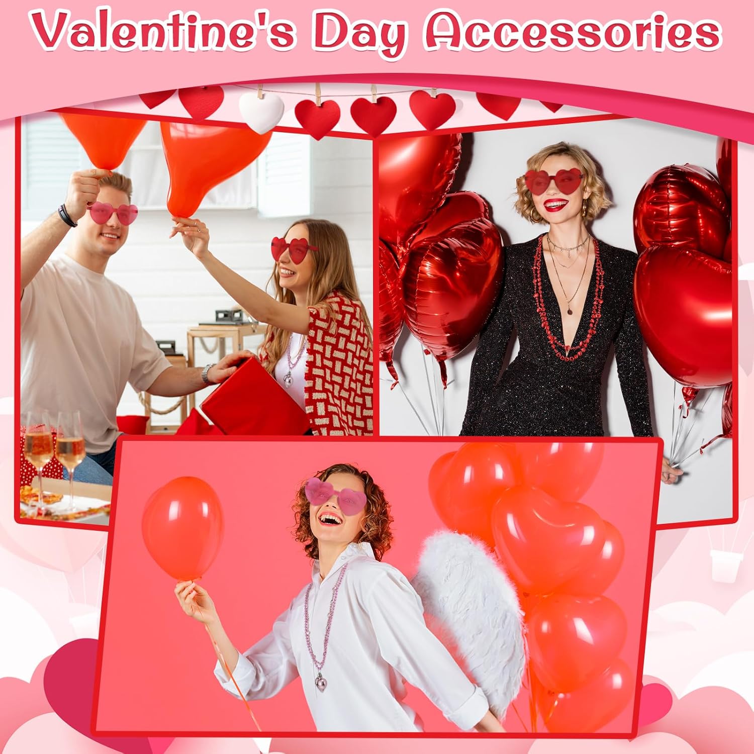 Ferreve Valentines Day Party Favors Set 48 Pcs