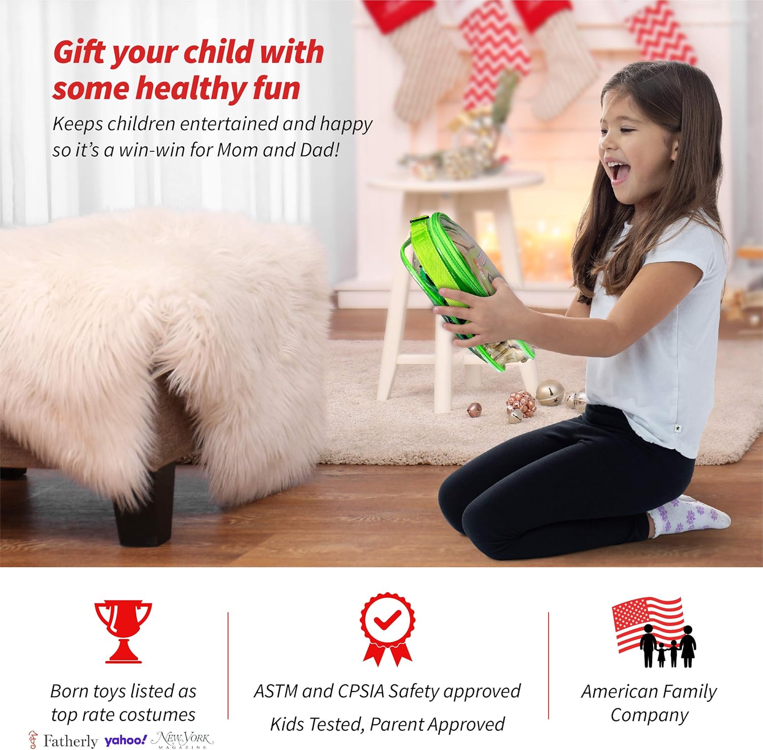 Born Toys Kids Explorer Costume Set 3-in-1