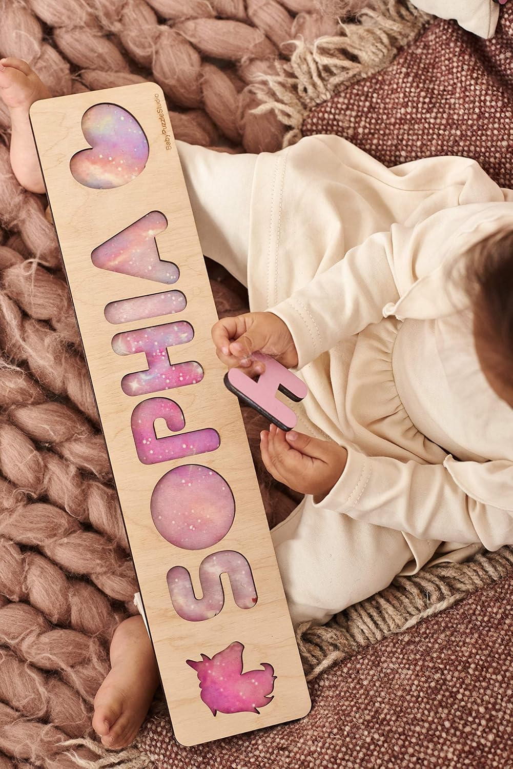 Personalized Baby Name Puzzle for Toddlers
