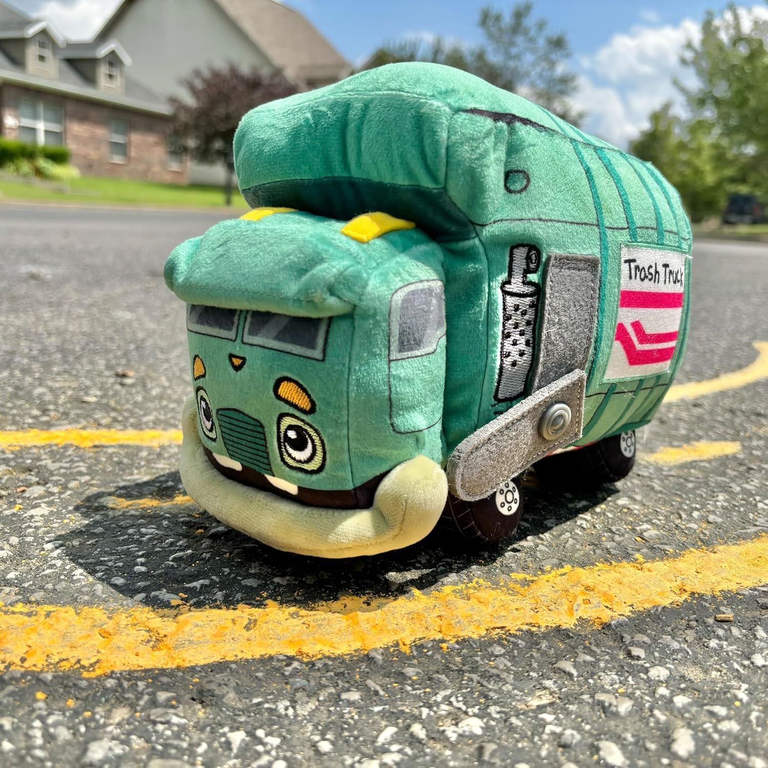 MerryMakers Trash Truck Plush 11 Inch 1