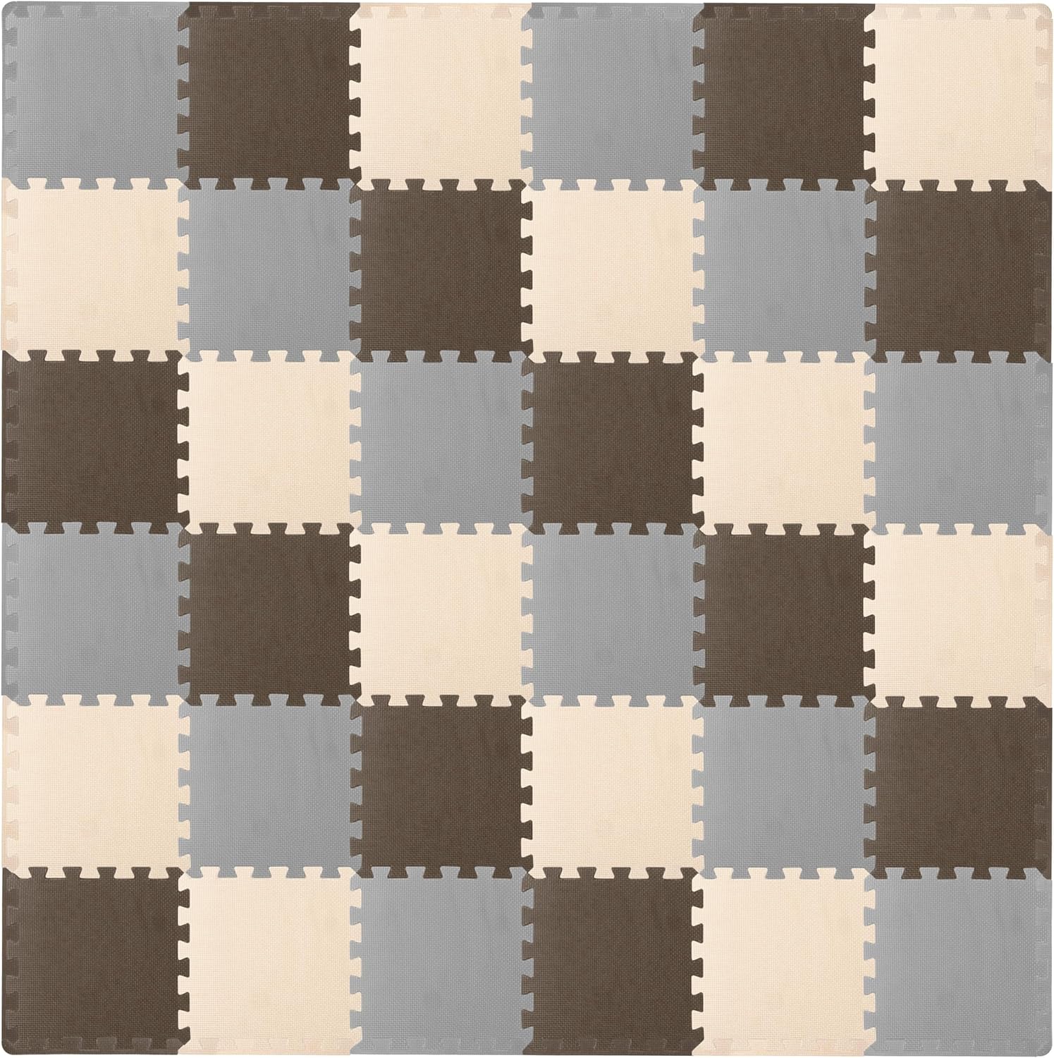 ProSource Foam Puzzle Floor Play Mat for Kids
