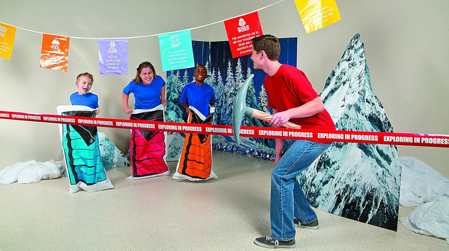 Fun Express Lifesize Inflatable Pickaxe Set of 12