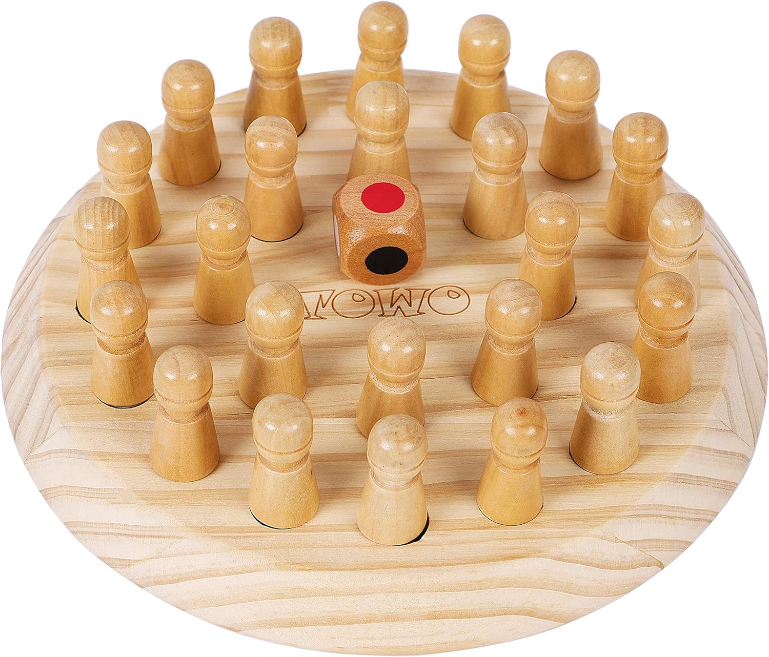 Wooden Memory Toy for Kids Adults - 3 Years Old