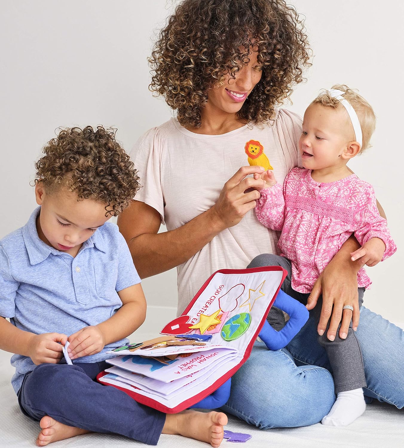 My Bible Quiet Book - Interactive Fabric Learning Toy for Kids