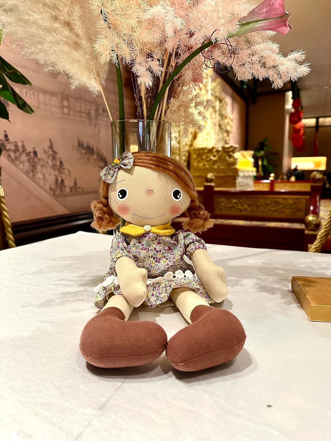 Beibei Handmade Doll Cute Plush Toy for Toddlers and Kids