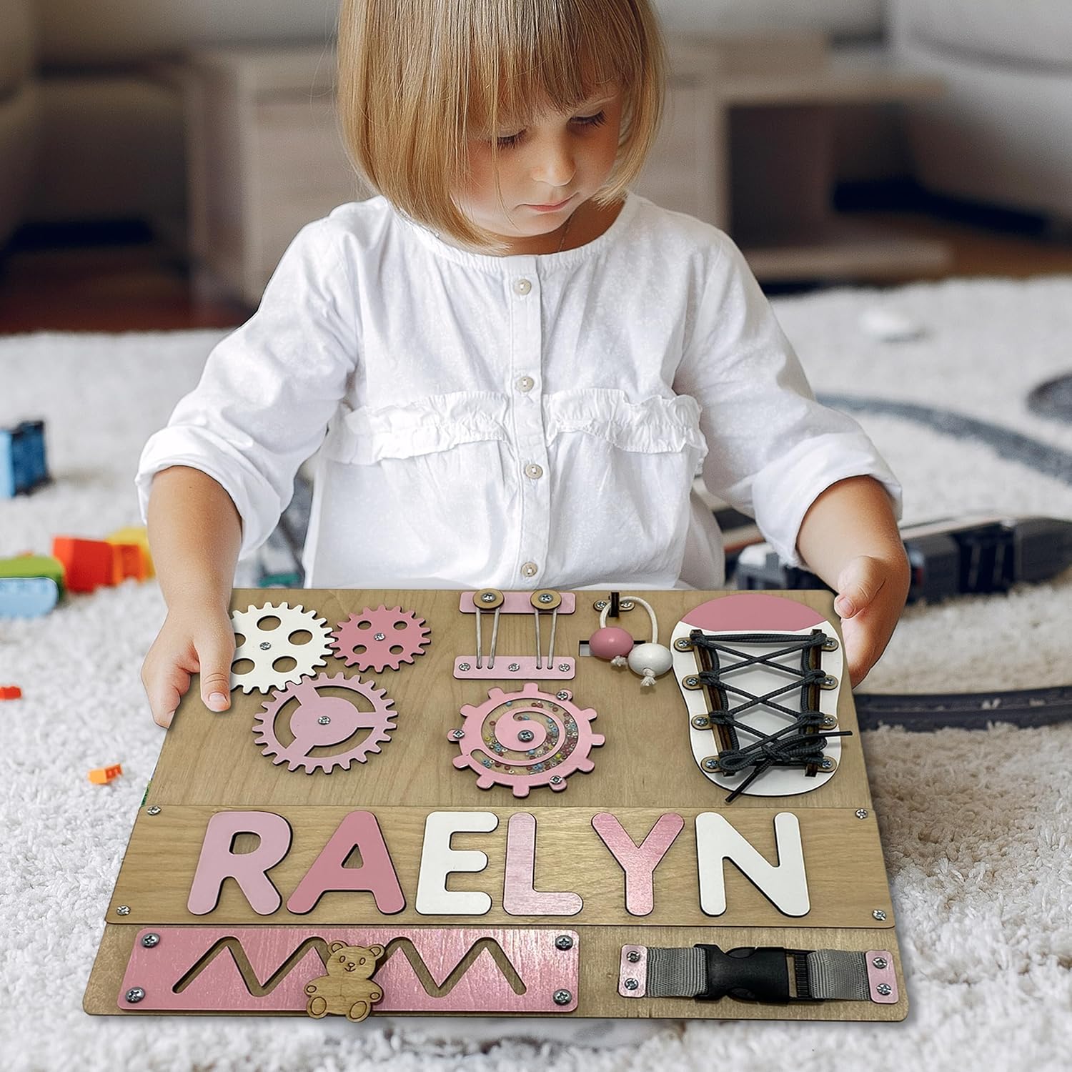 Customized Name Puzzle for Toddlers and Babies
