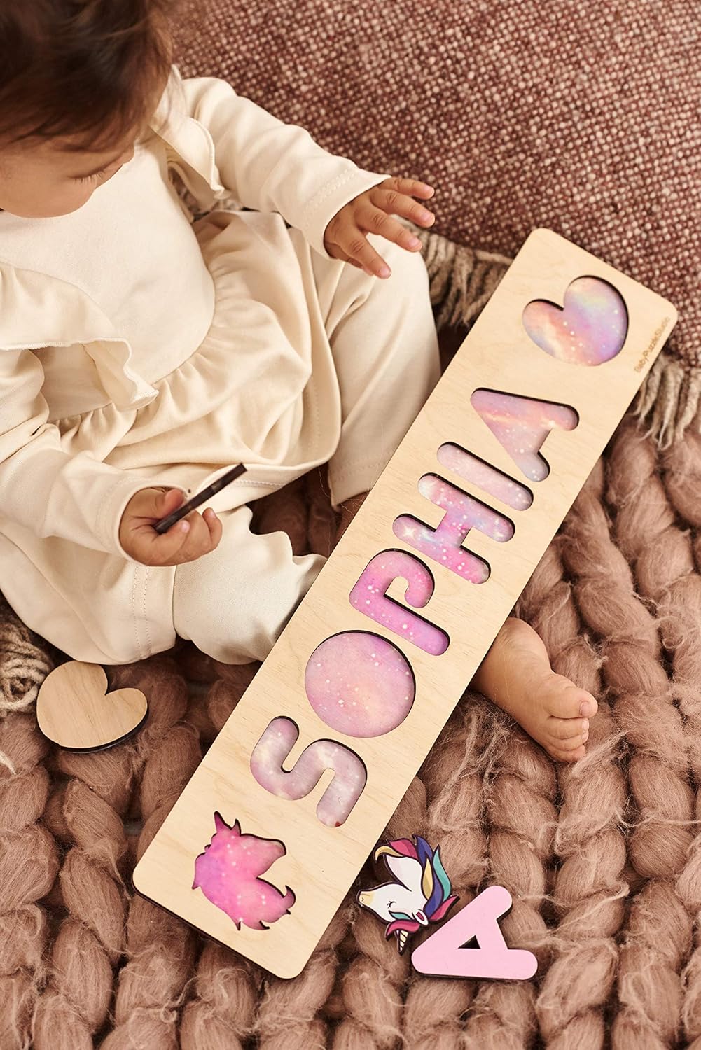 Personalized Baby Name Puzzle for Toddlers