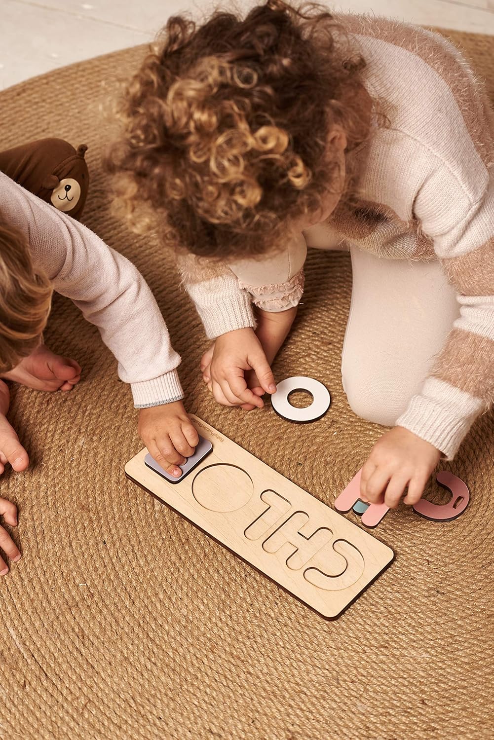 Pabawa Wooden Toddler Puzzle with Name