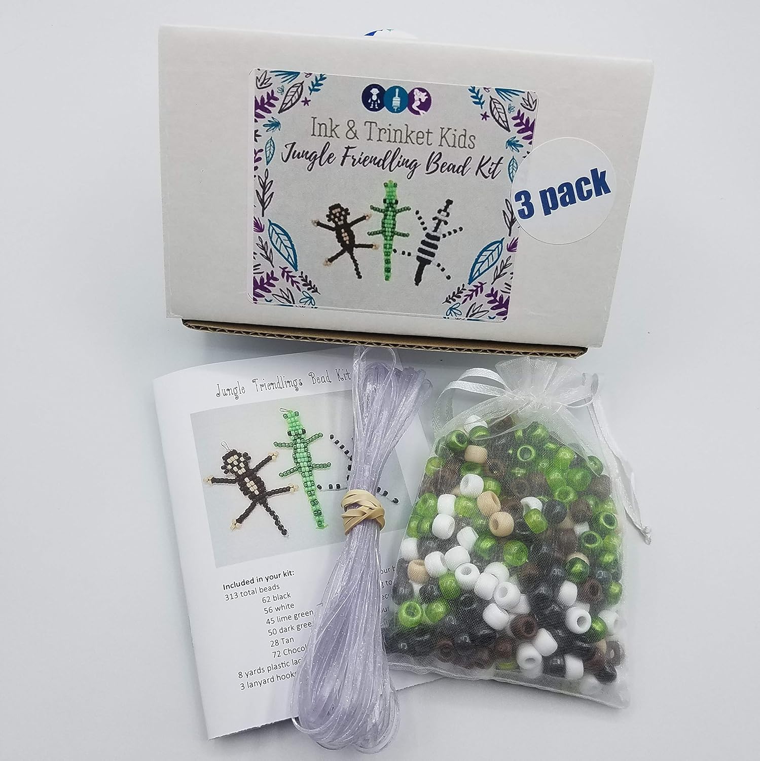 Ink And Trinket Kids Jungle Craft Kit