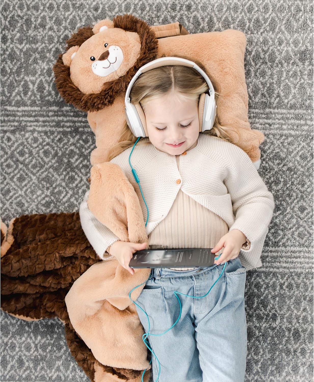 Animal Adventure Cuddle Bud with Blanket and Handle 1
