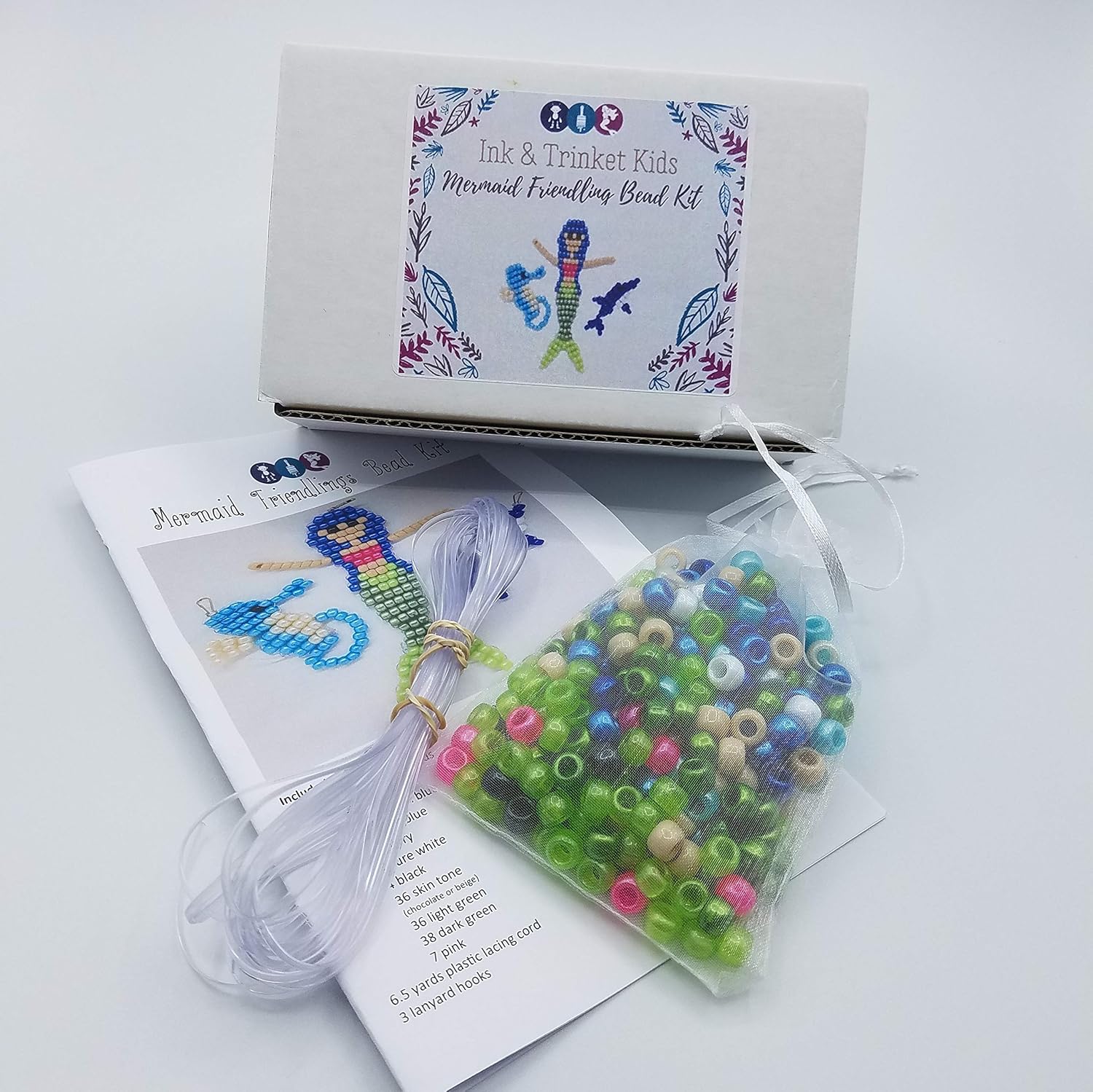 Ink Trinket Kids Mermaid Craft Kit 1