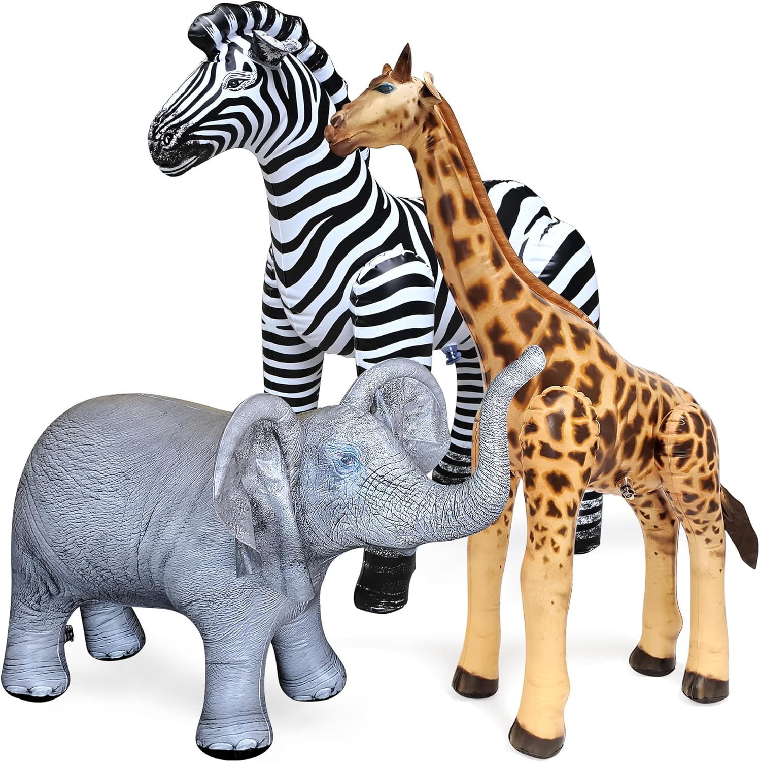 Jet Creations Life on Earth Wildlife Safari Inflatable Bundle 3-PK