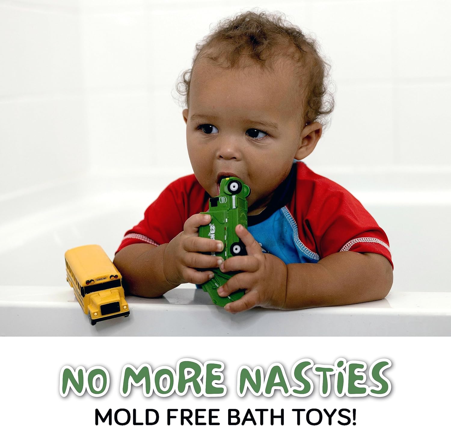 SplashEZ Mold Free Bath Toys for Babies Toddlers