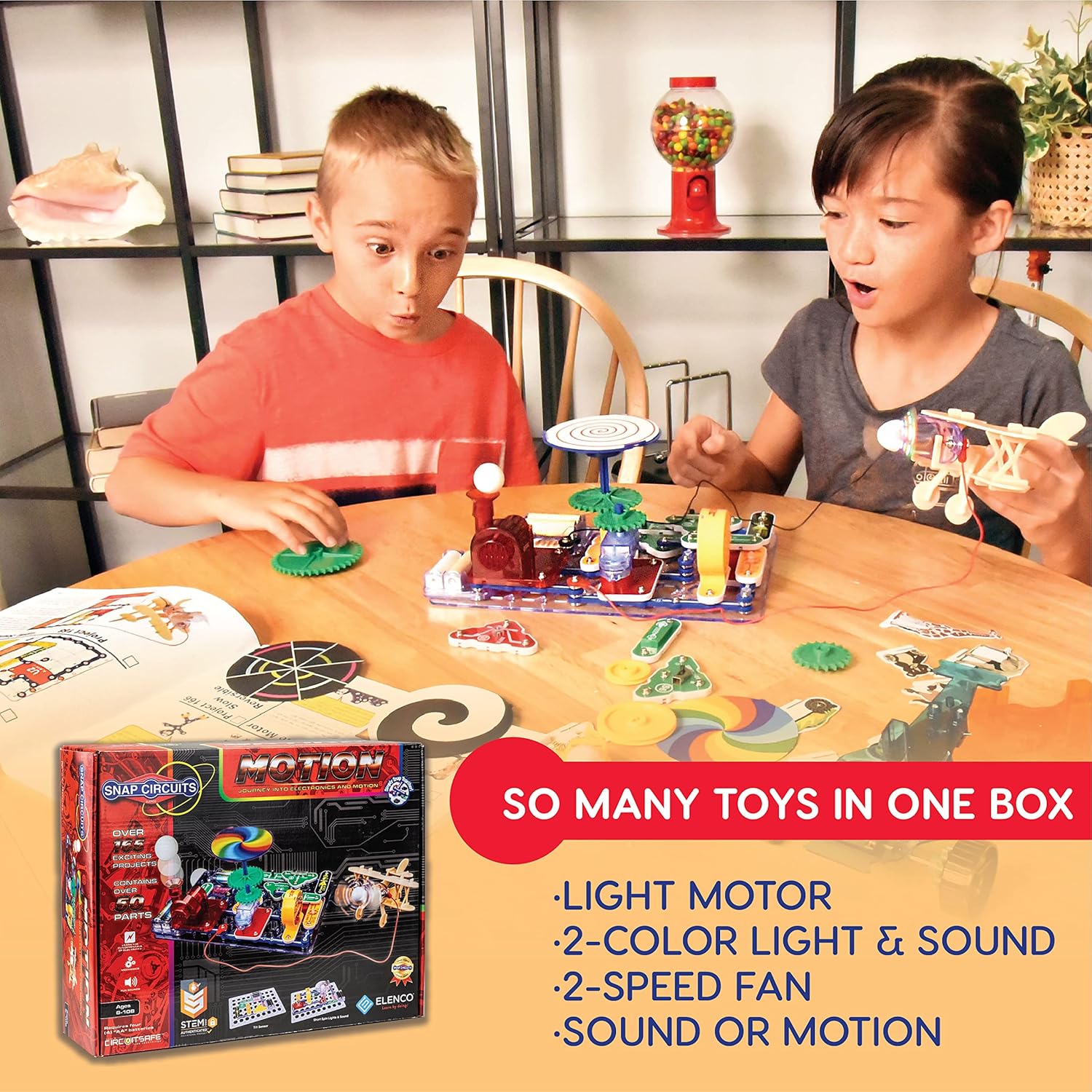 Snap Circuits - Motion Electronics Discovery Kit